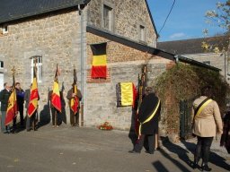 Inauguration de la pierre commémorative de Flun.